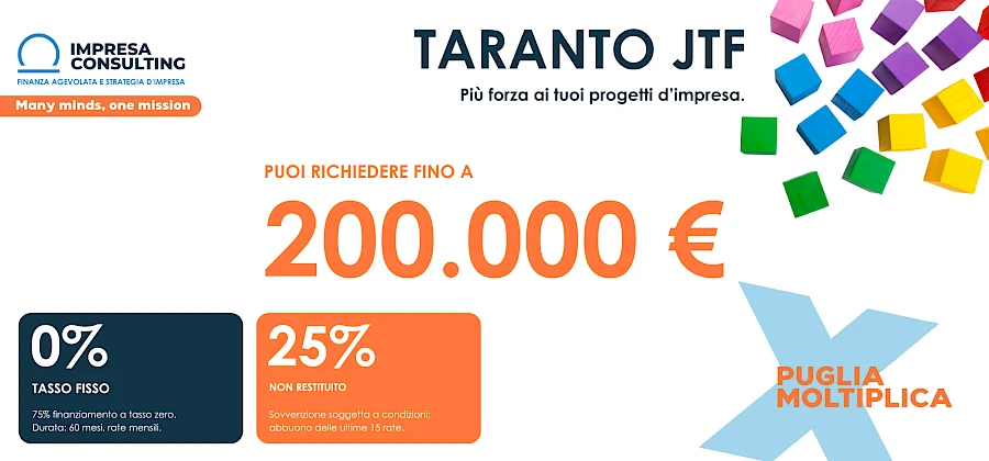 Finanziamento Taranto JTF